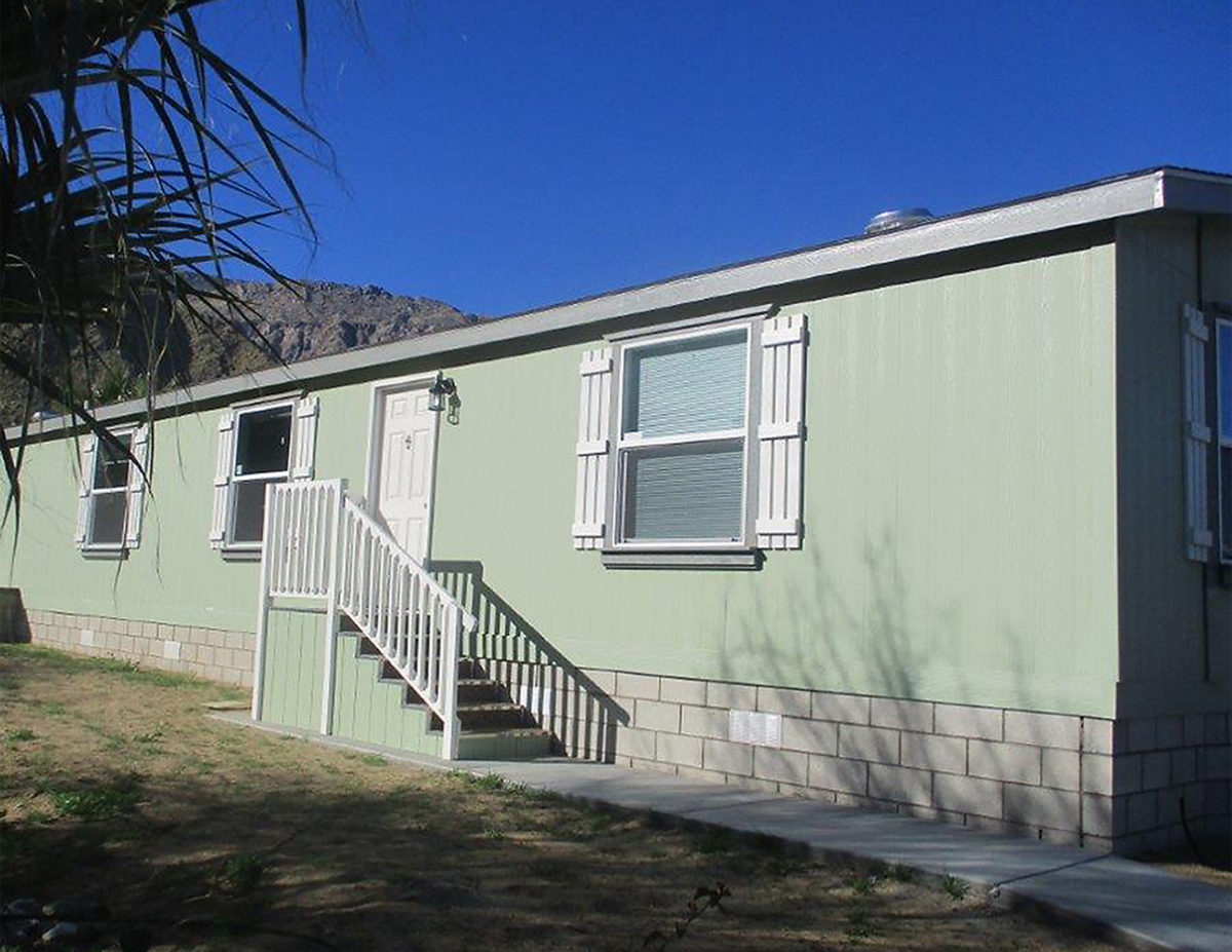 Sun Canyon Estates mobile home side