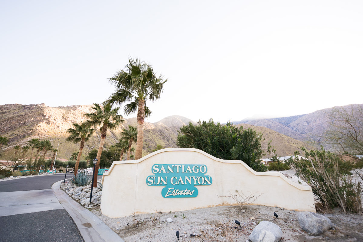Sun Canyon Estates Sign