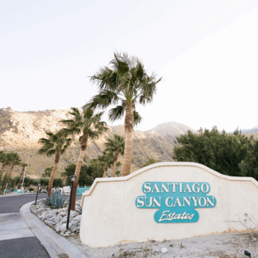 Santiago Sun Canyon